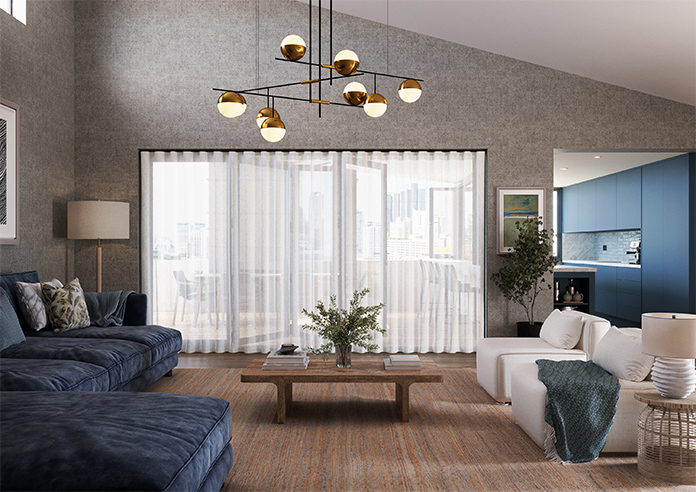 Kalahari Voile, Pure White - Made to Measure Curtains - Image 16